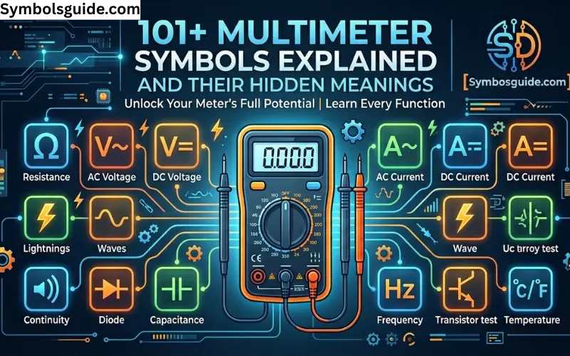 101+ Multimeter Symbols