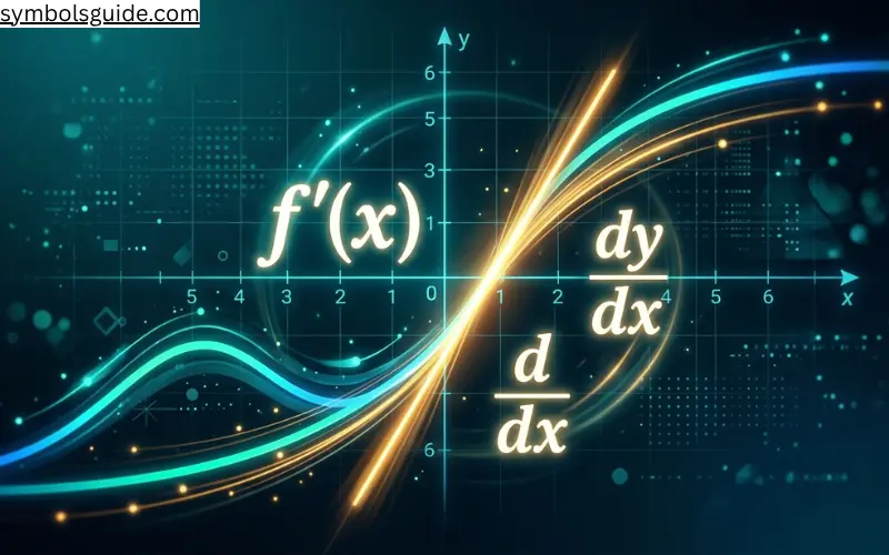 Essential Calculus Symbols